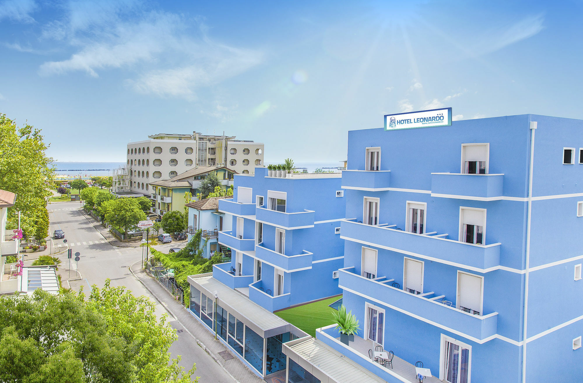 Hotel Leonardo Cesenatico Exterior foto